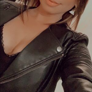 Top Shop leather jacket